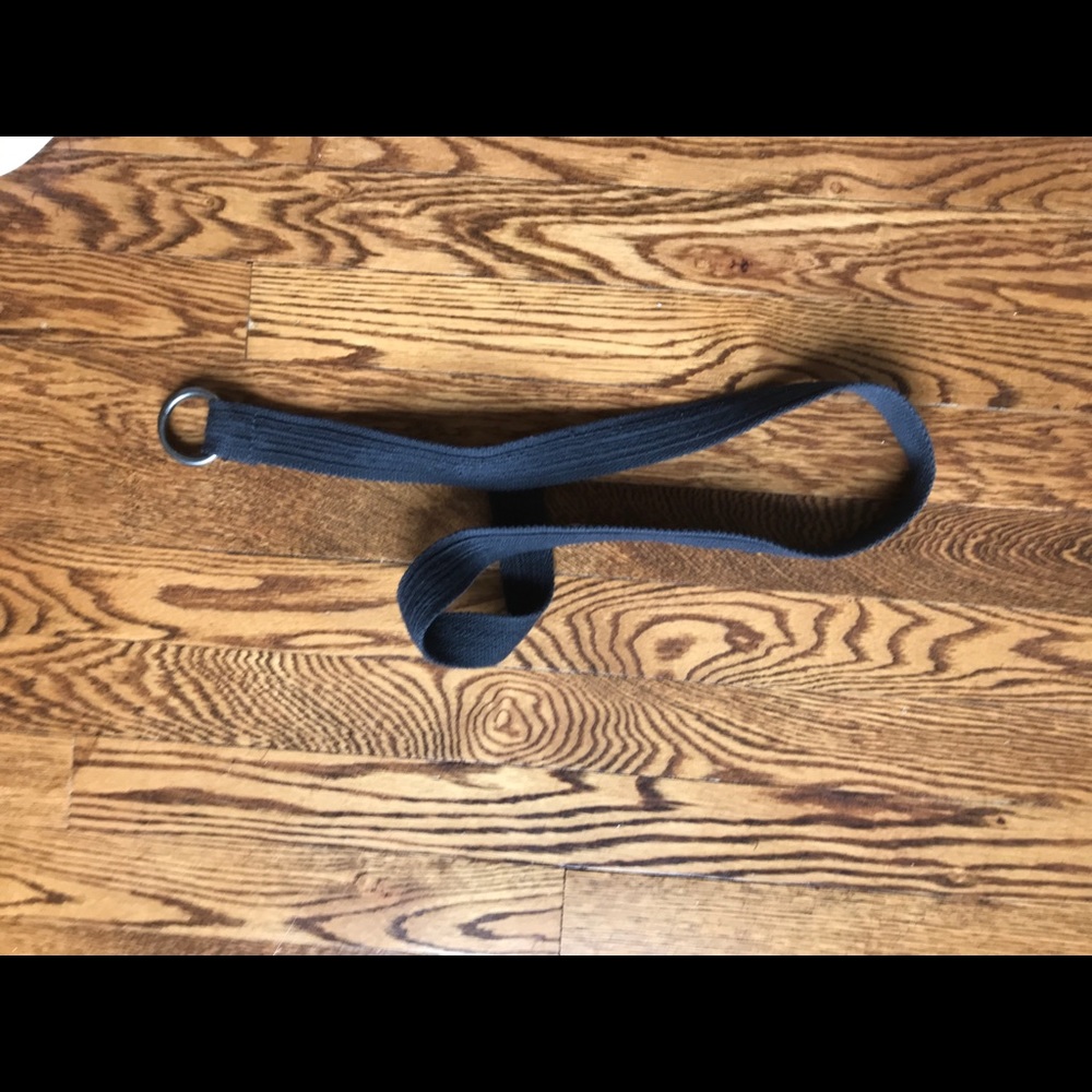 Textured Black Belt